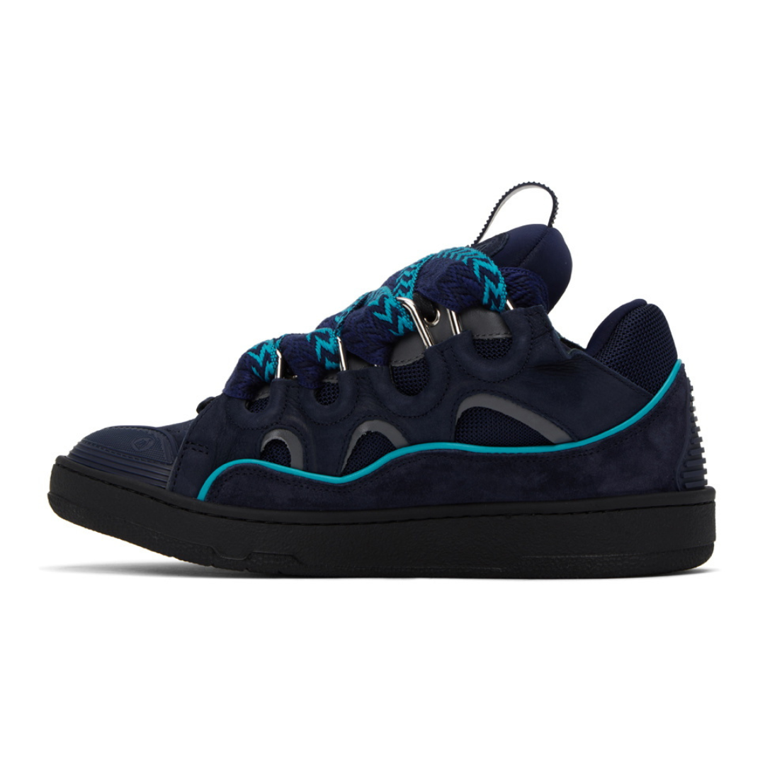 Curb Navy Blue Sneakers