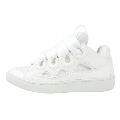 Curb Pure White Sneakers