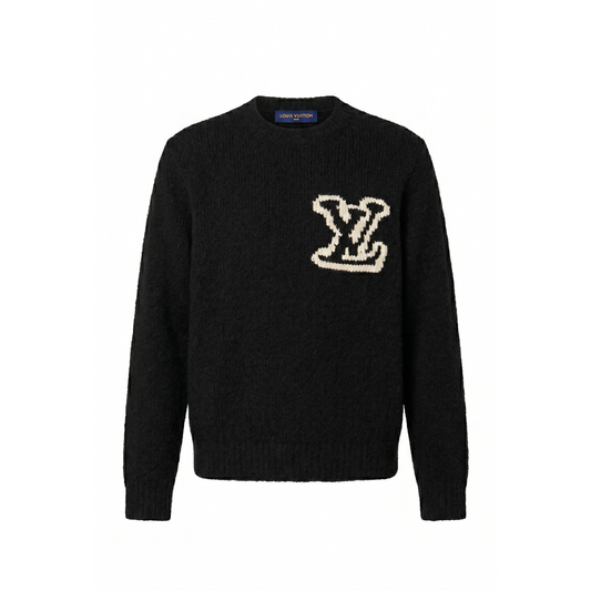"LV"  Knit Sweater