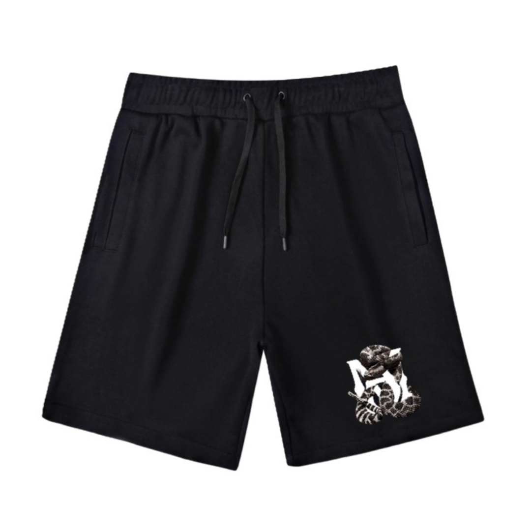Trendy Urban Graphic Logo Shorts