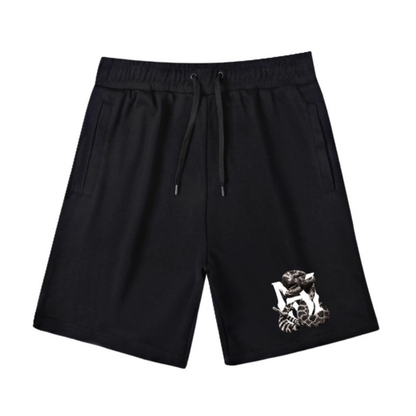 Trendy Urban Graphic Logo Shorts