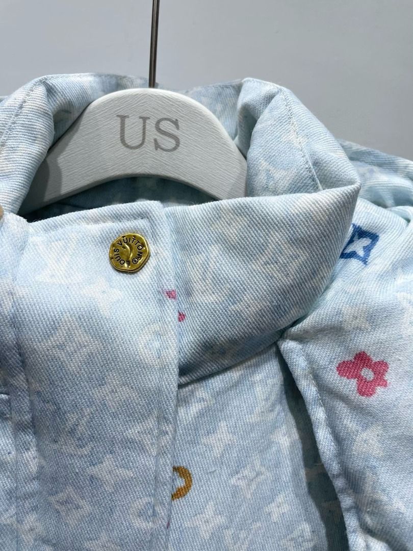 MONOGRAM DENIM COAT