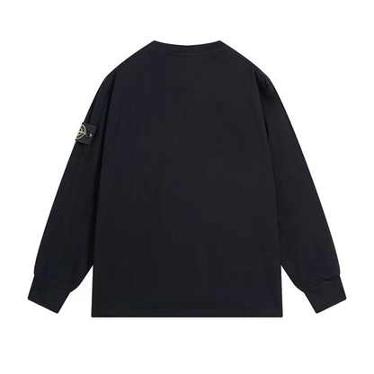 Cozy Sweatshirt with Monogram Detail