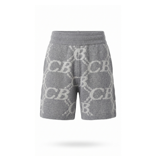 "CB" Pattern Shorts
