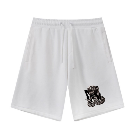 Trendy Urban Graphic Logo Shorts