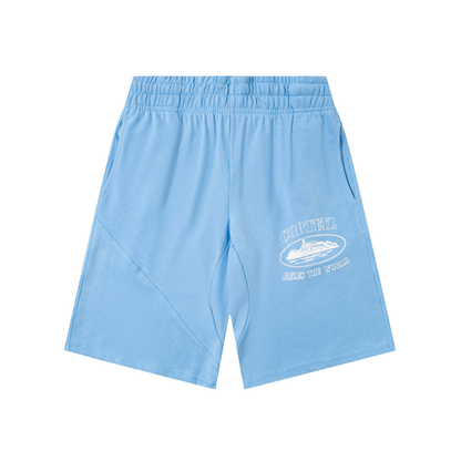 Rules the World Baby Blue Shorts