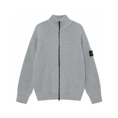 "Stone" Zipper Sweater