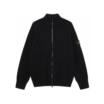 "Stone" Zipper Sweater
