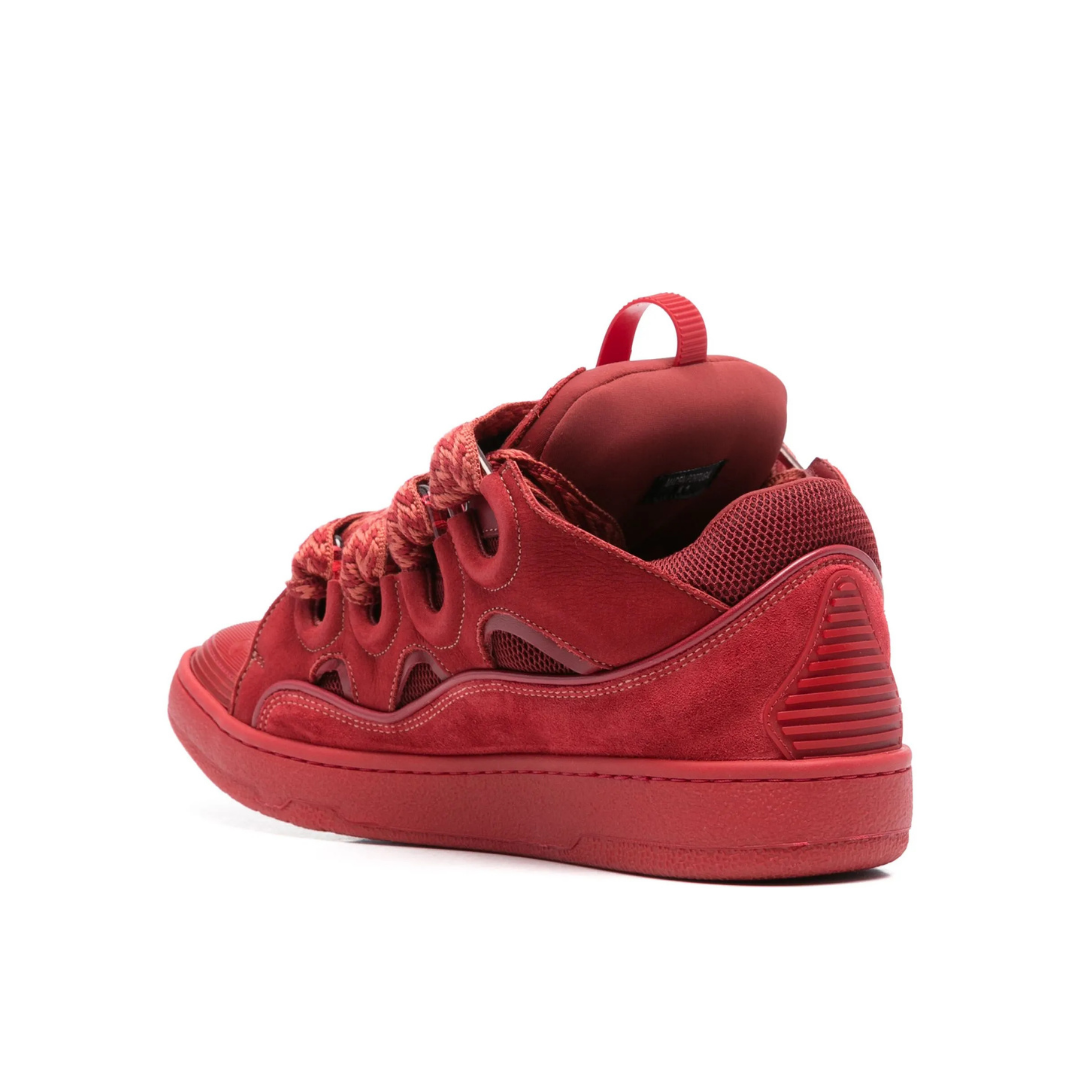 Curb Crimson Red Sneakers