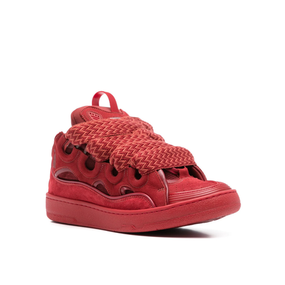 Curb Crimson Red Sneakers