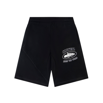 Rules the World Black Shorts