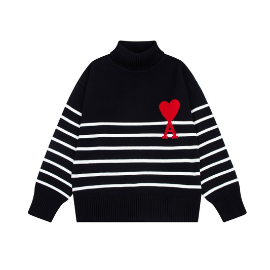 "Classic Crewneck Knit Sweater"