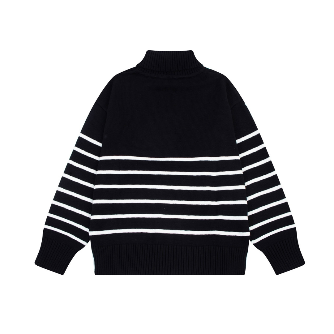 "Classic Crewneck Knit Sweater"