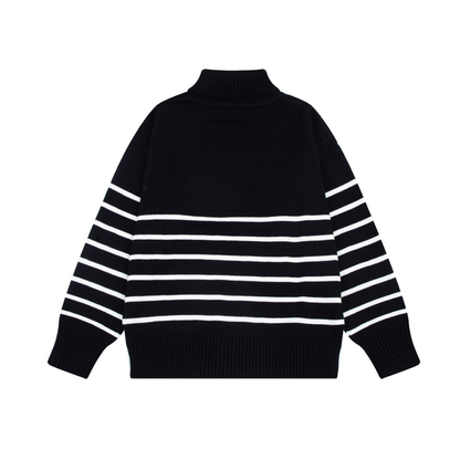 "Classic Crewneck Knit Sweater"