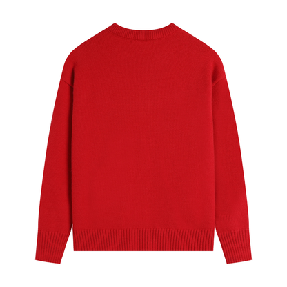 "Elegant Casual Knit Sweater"
