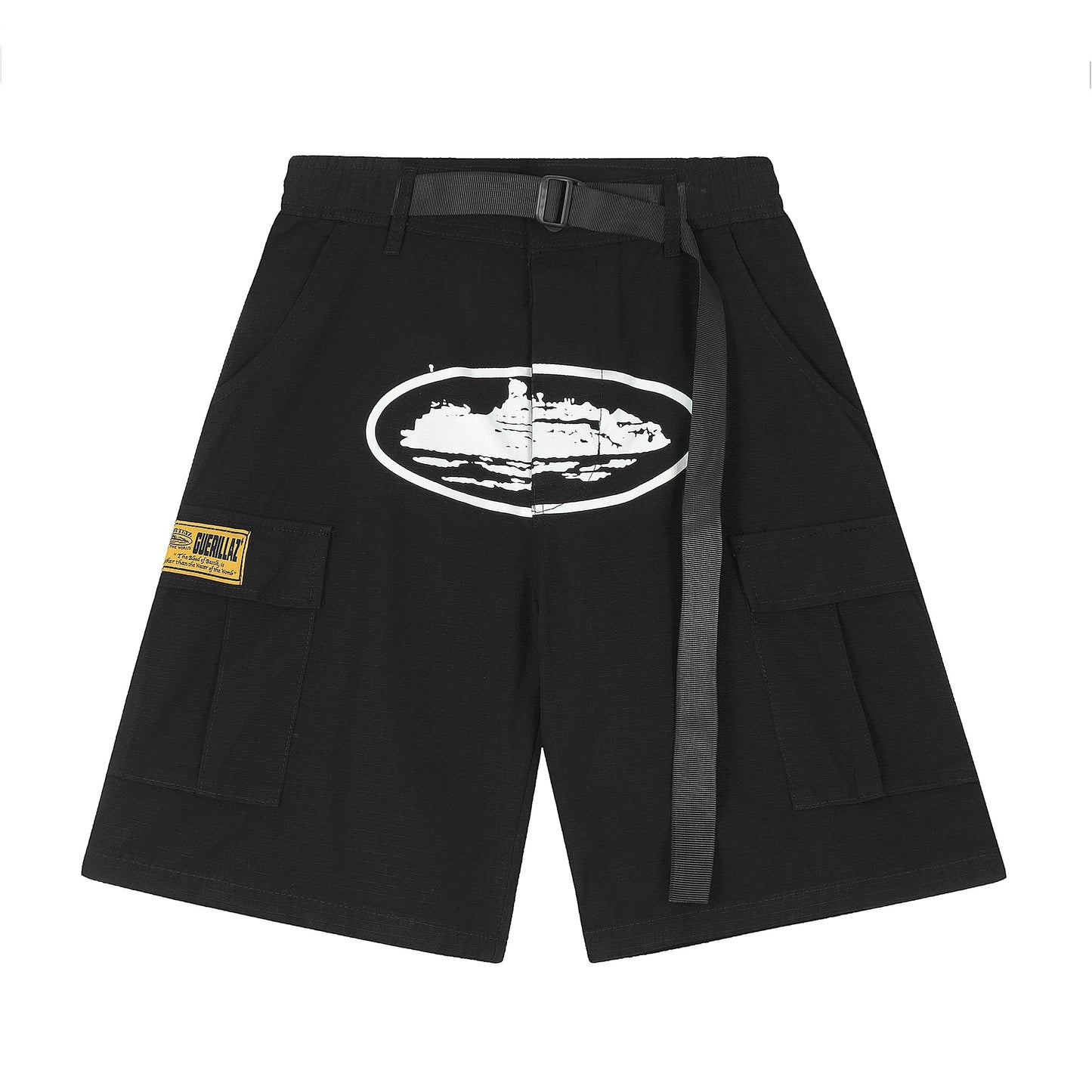 Cargo Black Shorts