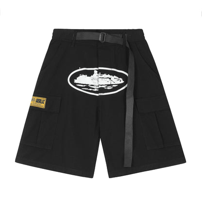 Cargo Black Shorts