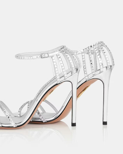 AQUA SENSATION HEELS SILVER