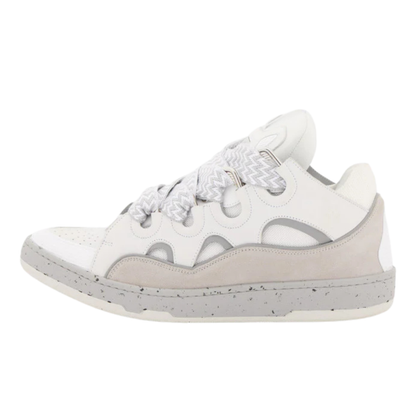 Curb White Grey Sneakers