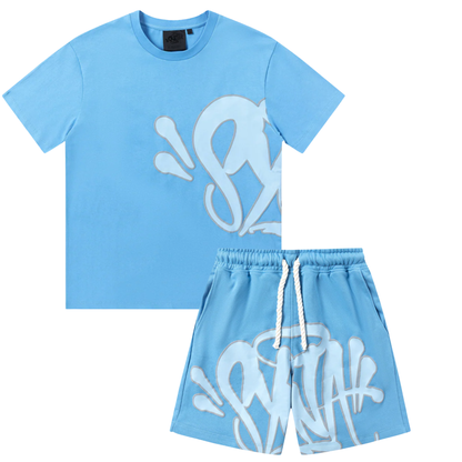 "SXNA Wrld" Shorts Set