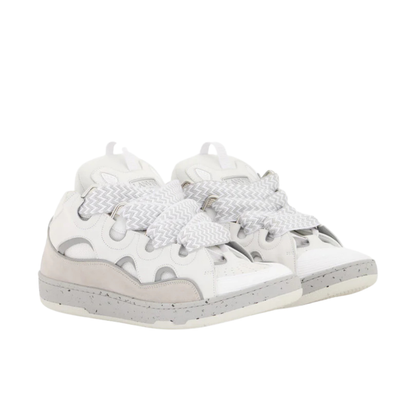 Curb White Grey Sneakers