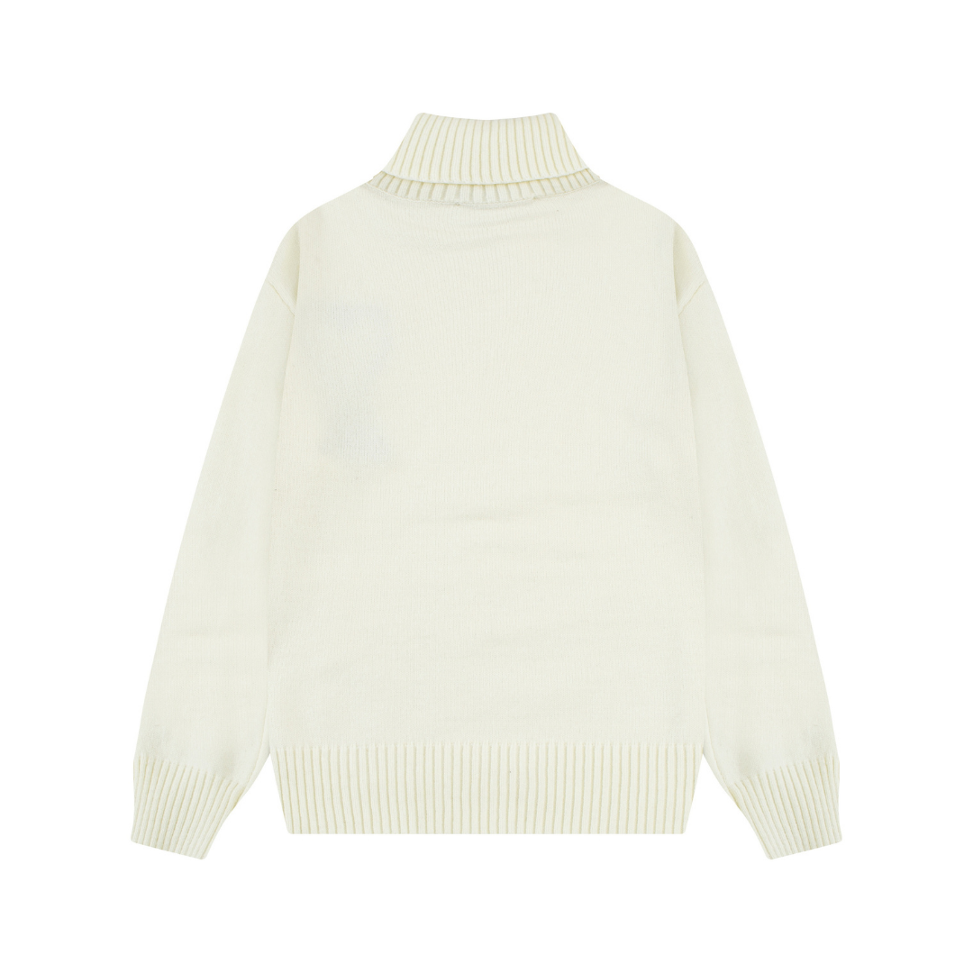"Classic Fitted Knit Sweater"