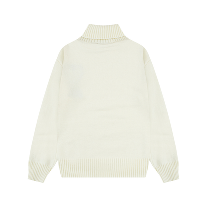 "Classic Fitted Knit Sweater"