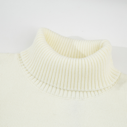 "Classic Fitted Knit Sweater"