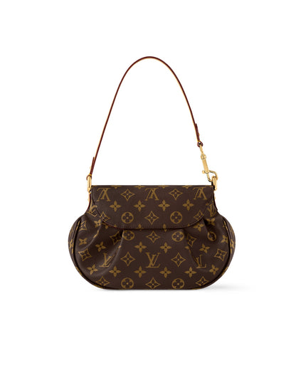 "SUNSET MOLOGRAN" LV BAG BROWN