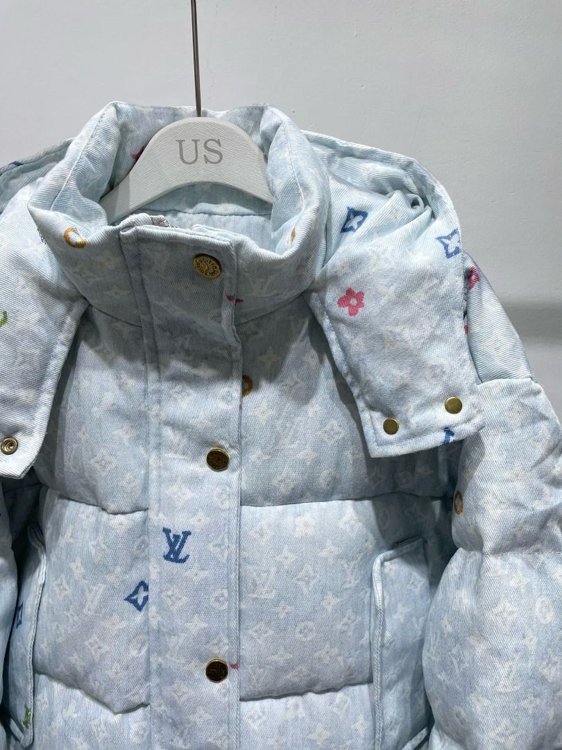 MONOGRAM DENIM COAT