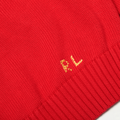 Premium Bear Graphic Wool Sweater