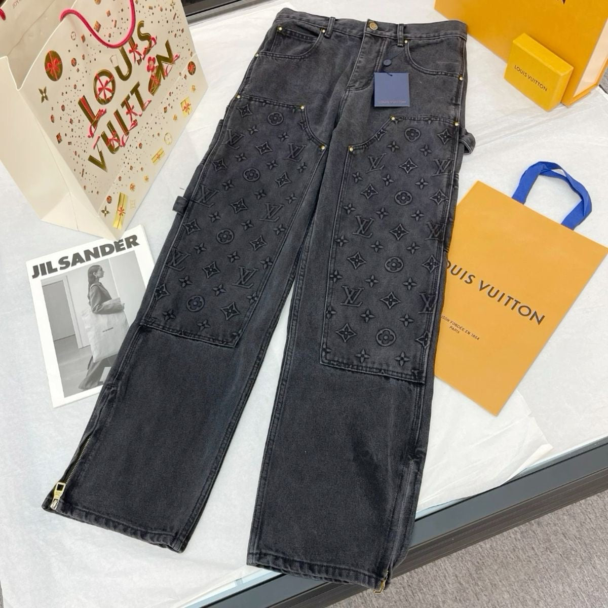 carpenter denim jeans black