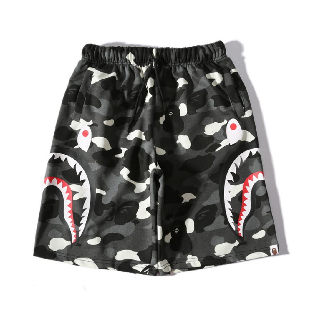 Bold Patterned Urban Shorts Outfit