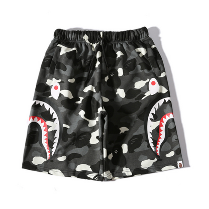 Bold Patterned Urban Shorts Outfit