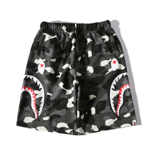 Bold Patterned Urban Shorts Outfit