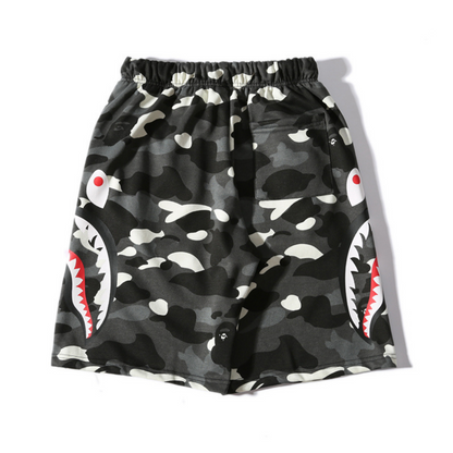 Bold Patterned Urban Shorts Outfit