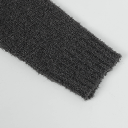 Modern Minimalist Patterned Crew Sweater