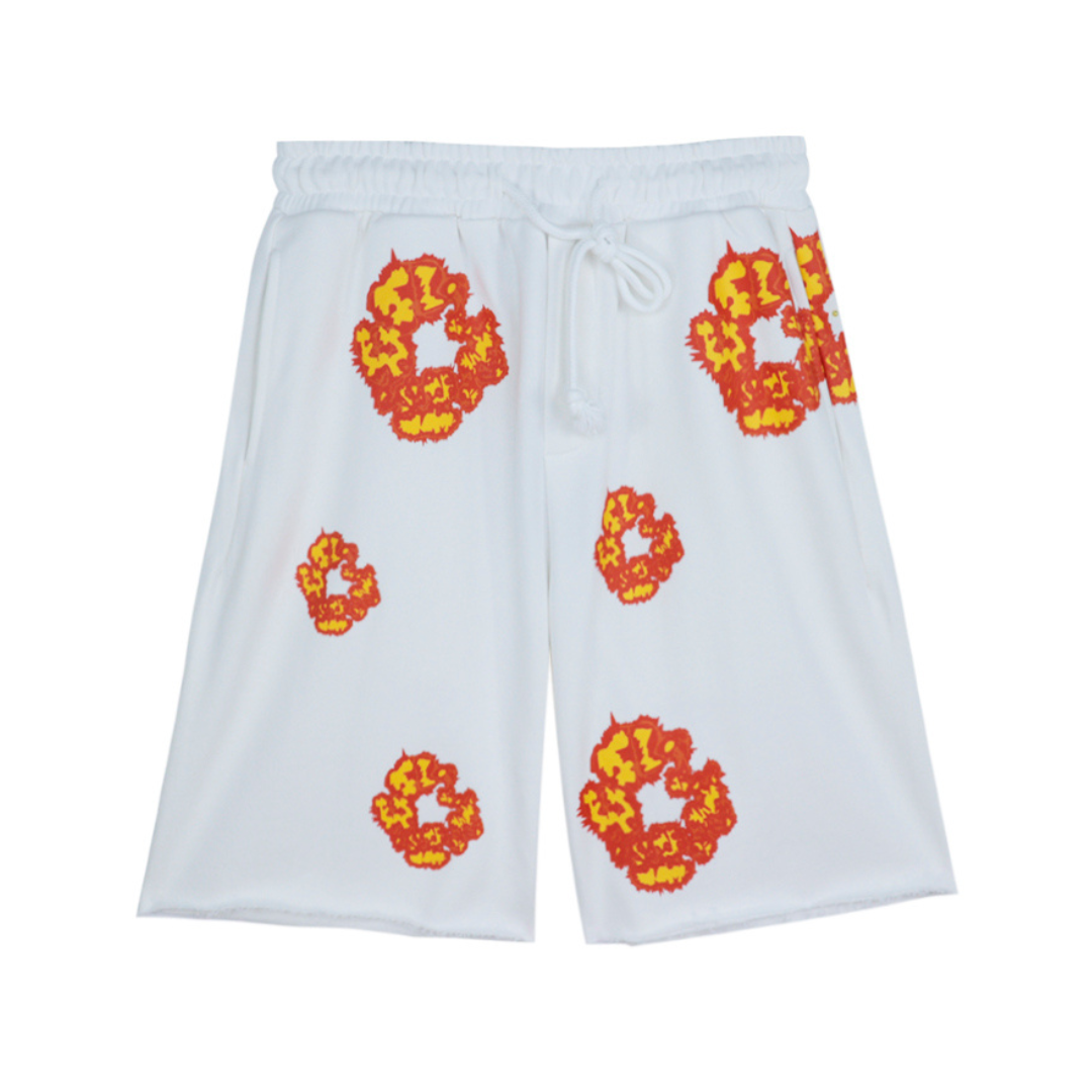 Casual White Summer Shorts Outfit