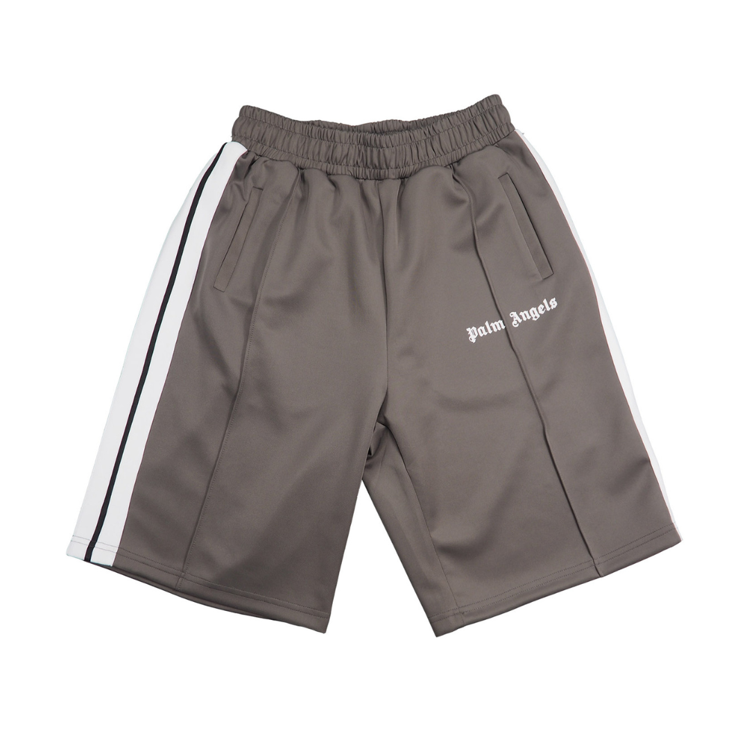 Tropical Leaf Print Summer Shorts