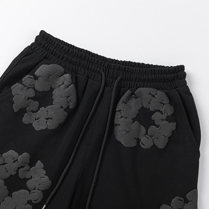 Bold Graphic Patterned Shorts Set