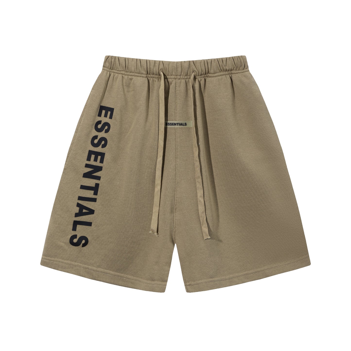 Soft Relaxed Fit Cotton Brown Shorts