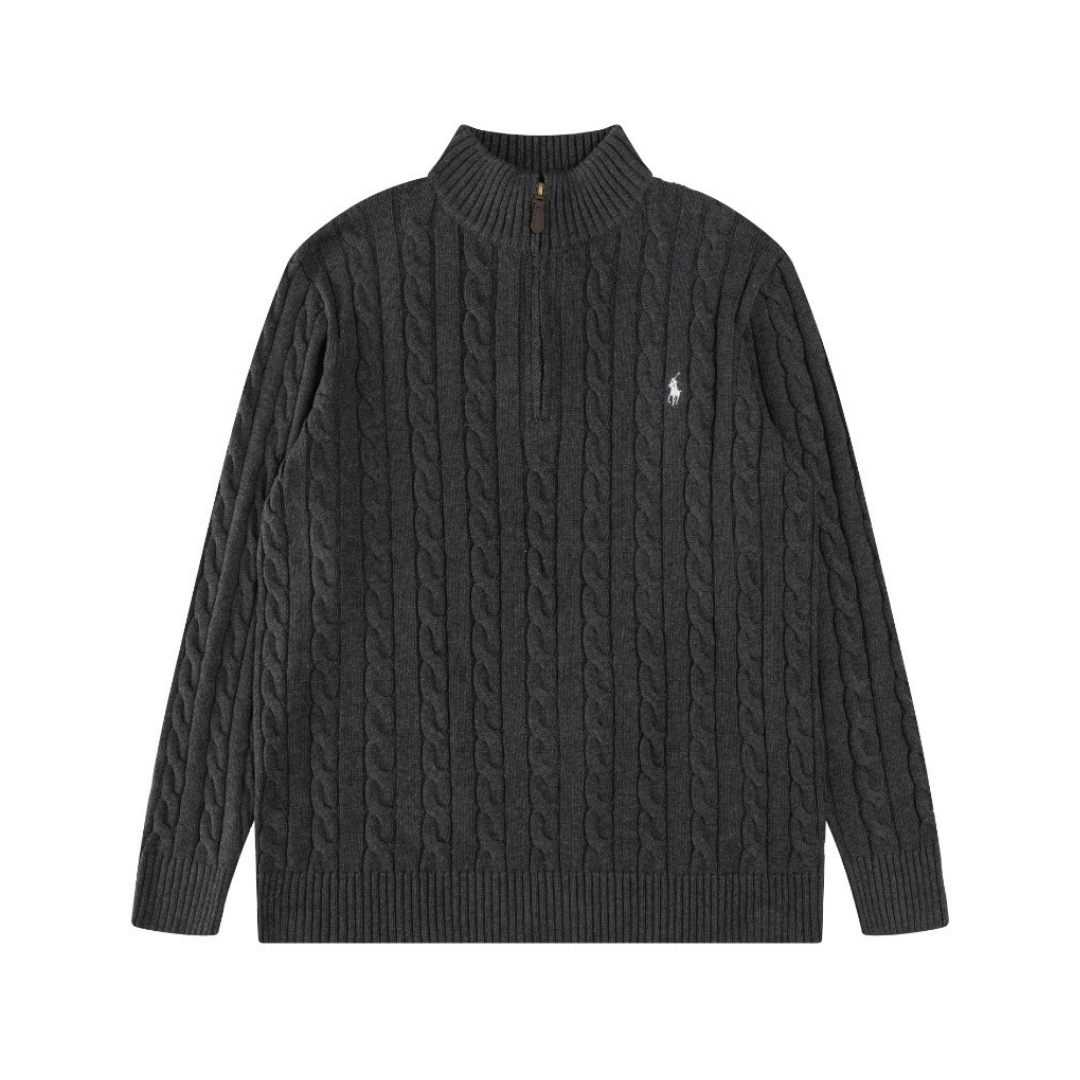 Modern Lightweight Everyday Half Sweater