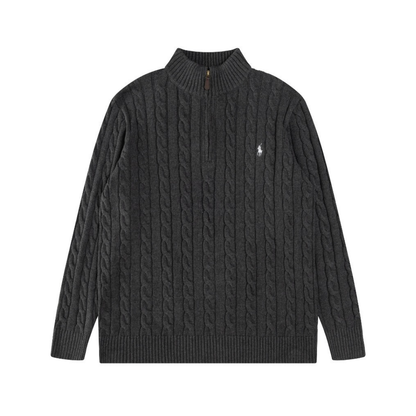 Modern Lightweight Everyday Half Sweater