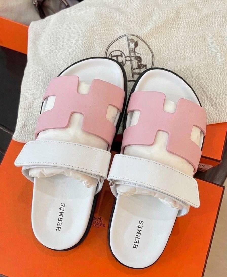 CHYPRE SANDALS WHITE PINK