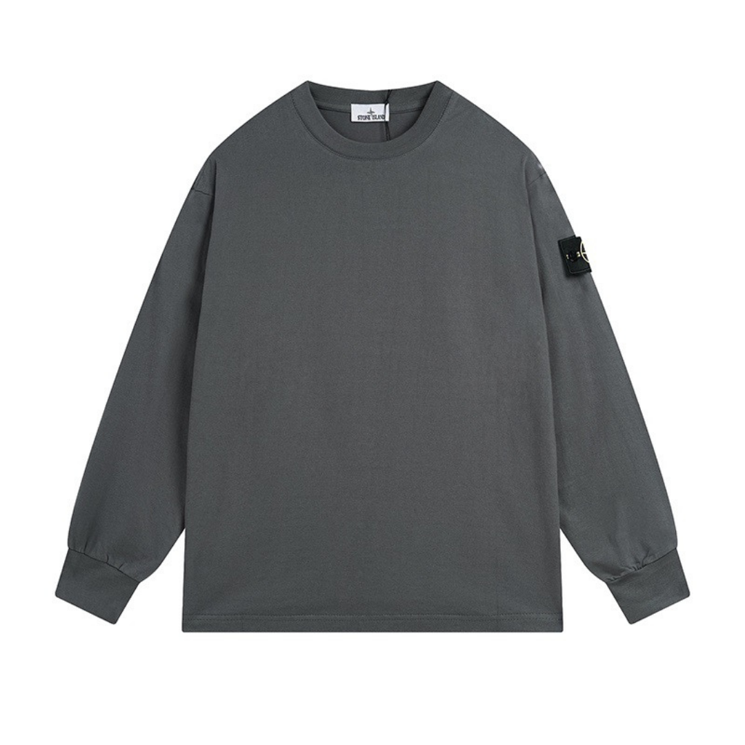 Stylish Sweatshirt with Monogram Design