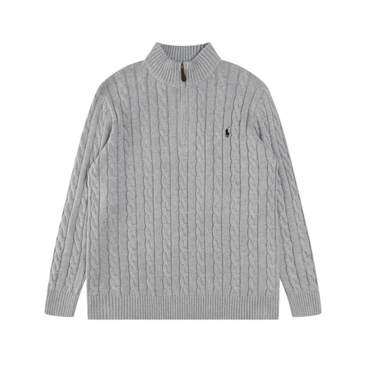 Stylish Casual Zip Pullover Shirt