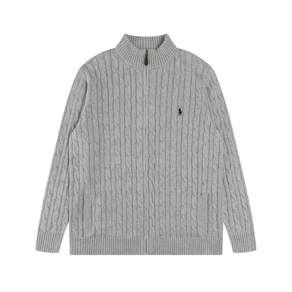 Modern Cozy Everyday Zip Sweater