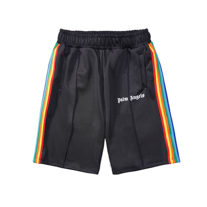 Tropical Leaf Print Summer Shorts