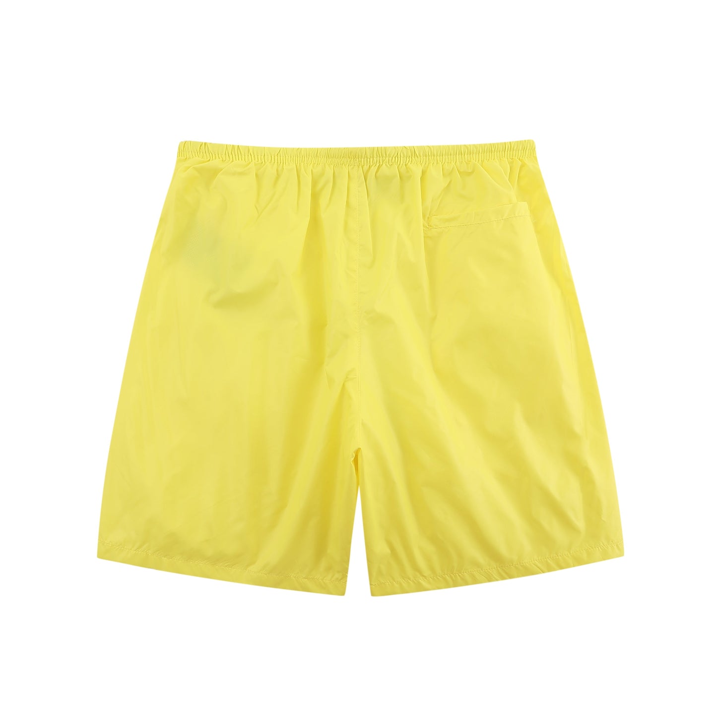 Bright Yellow Casual Swim Shorts
