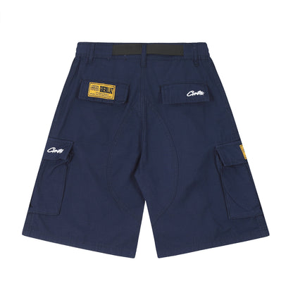 Cargo Navy Blue Shorts